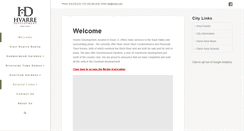Desktop Screenshot of hvarre.com